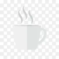 白色喝茶图形-空若网 白色喝茶图形-空若网