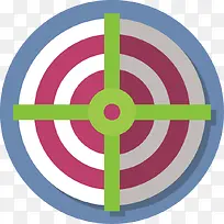 标靶矢量素材-空若网 标靶矢量素材-空若网