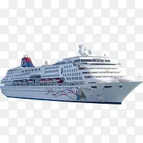 白色的邮轮-空若网 白色的邮轮-空若网