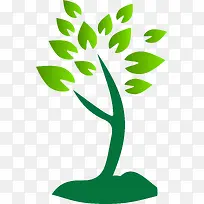 卡通树叶树枝-空若网 卡通树叶树枝-空若网