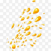 橙色橙汁汁水飞溅-空若网 橙色橙汁汁水飞溅-空若网