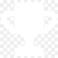 手绘白色奖杯卡通-空若网 手绘白色奖杯卡通-空若网