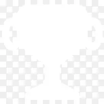 手绘卡通白色奖杯-空若网 手绘卡通白色奖杯-空若网