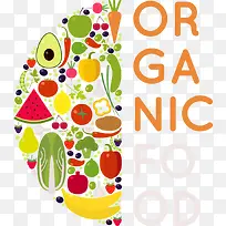 矢量有机食物-空若网 矢量有机食物-空若网
