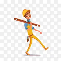 高兴的工人-空若网 高兴的工人-空若网