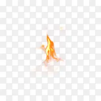 橙色创意火苗-空若网 橙色创意火苗-空若网