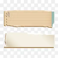 矢量卡通手绘手撕纸张图案-空若网 矢量卡通手绘手撕纸张图案-空若网