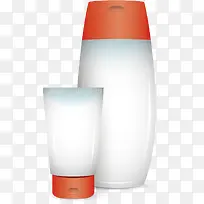 防晒霜png矢量素材-空若网 防晒霜png矢量素材-空若网