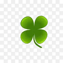 绿色四叶草免扣素材-空若网 绿色四叶草免扣素材-空若网