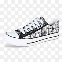 创意帆布鞋-空若网 创意帆布鞋-空若网