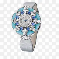 冰蓝色珠宝镶钻腕表宝格丽手表女-空若网 冰蓝色珠宝镶钻腕表宝格丽手表女-空若网