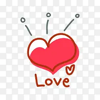 手绘爱情小心-空若网 手绘爱情小心-空若网