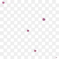 紫色爱心点缀素材-空若网 紫色爱心点缀素材-空若网