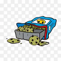 手绘零食图案-空若网 手绘零食图案-空若网