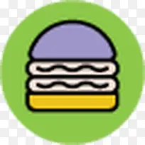 餐桌素材手绘厨具图片 汉堡-空若网 餐桌素材手绘厨具图片 汉堡-空若网