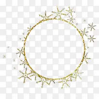 金色圆形边框-空若网 金色圆形边框-空若网