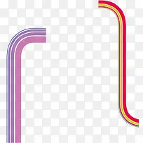 彩色条纹边框-空若网 彩色条纹边框-空若网