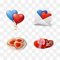 爱心信件气球-空若网 爱心信件气球-空若网