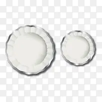 白色圆盘图形-空若网 白色圆盘图形-空若网