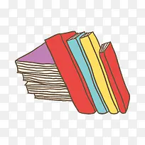 彩色手绘书籍-空若网 彩色手绘书籍-空若网