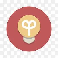 灯泡图标-空若网 灯泡图标-空若网
