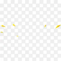 黄色喷溅设计三角形-空若网 黄色喷溅设计三角形-空若网