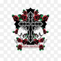 黑色时尚流行图腾-空若网 黑色时尚流行图腾-空若网