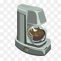 手绘咖啡机图样-空若网 手绘咖啡机图样-空若网