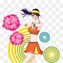 时尚女性啦啦队-空若网 时尚女性啦啦队-空若网