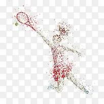 点状运动人物-空若网 点状运动人物-空若网