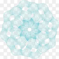 蓝色对称图案-空若网 蓝色对称图案-空若网