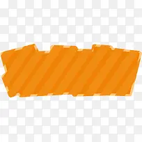 橙色条纹边框-空若网 橙色条纹边框-空若网