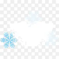 雪花创意冰雪边框元素-空若网 雪花创意冰雪边框元素-空若网