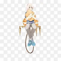 简约可爱少年插画-空若网 简约可爱少年插画-空若网