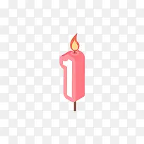 红色数字一蜡烛-空若网 红色数字一蜡烛-空若网