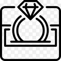 订婚戒指图标-空若网 订婚戒指图标-空若网