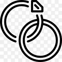 结婚戒指图标-空若网 结婚戒指图标-空若网