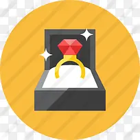 订婚戒指图标-空若网 订婚戒指图标-空若网