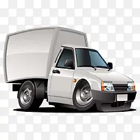 卡通手绘卡通货车漫画-空若网 卡通手绘卡通货车漫画-空若网