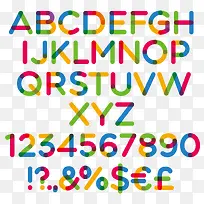 矢量手绘字母素材-空若网 矢量手绘字母素材-空若网