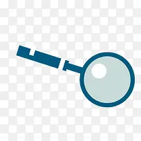 矢量放大镜素材-空若网 矢量放大镜素材-空若网