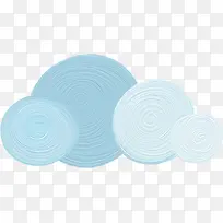 蓝色水彩淡雅花纹-空若网 蓝色水彩淡雅花纹-空若网