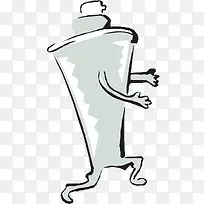 抽象牙膏设计-空若网 抽象牙膏设计-空若网