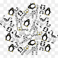 卡通动物-空若网 卡通动物-空若网