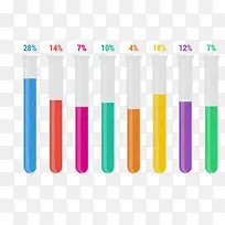 彩色科学实验试管-空若网 彩色科学实验试管-空若网