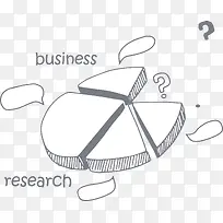 市场调查饼图手账-空若网 市场调查饼图手账-空若网