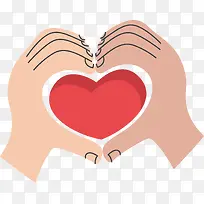 双手比划爱心形状-空若网 双手比划爱心形状-空若网