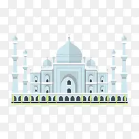 矢量扁平化皇宫-空若网 矢量扁平化皇宫-空若网