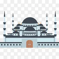 矢量扁平化皇宫-空若网 矢量扁平化皇宫-空若网