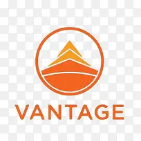 山峰logo橙色vantage-空若网 山峰logo橙色vantage-空若网